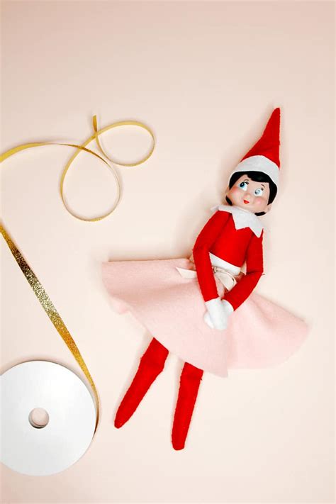 elf on the shelf skirt pattern|no sew elf skirt pattern.